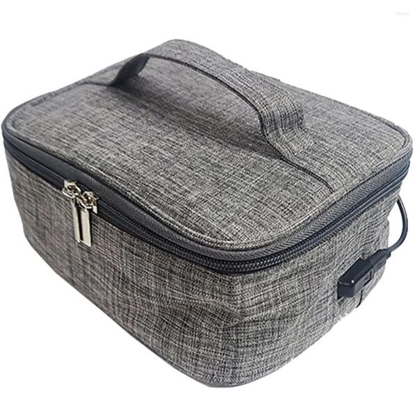 Vaisselle USB chauffage boîte à déjeuner Bento approvisionnement isolation sacs réutilisables accessoires de stockage en tissu cationique