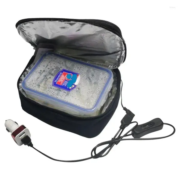 Dîner USB Portable Warmer Isulate Isolation Isolation Imperproping Rice Sag Meal Pack Ice for Student Handsbag