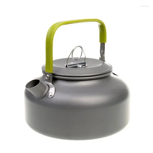 Dîne de vaisselle Kettle portable portable ultralight titainum ou aluminium camping café extérieur thermand randonnée et pique-nique