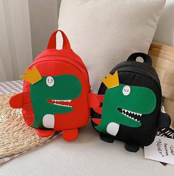 Sac à dos dinosaure dessin animé enfants sacs à main coréen Oxford tissu taille sacs maternelle bébé sacs à dos enfants sac à main