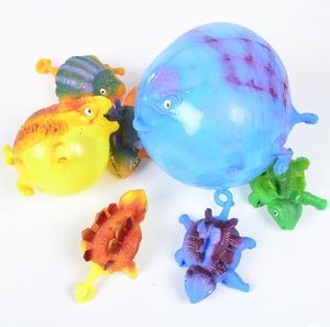 Dinosaurus ballon bal grappige blazende boerderij dieren speelgoed kinderen kinderen partij ballonnen TPR angij stress relief ballen
