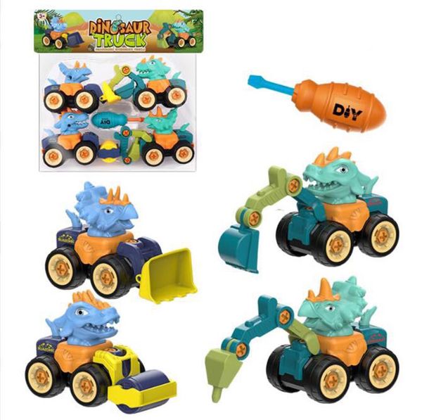 Dinosaure Construction jouet ensemble concepteur éducatif modèle tournevis démontage assemblage Puzzle jouets pour enfant tyrannosaure Rex