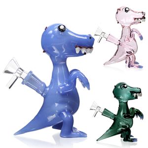 dinosaurio Dab plataformas petrolíferas pipa de agua fumar bong pipas de agua para niñas Chrismas regalo lookah shisha