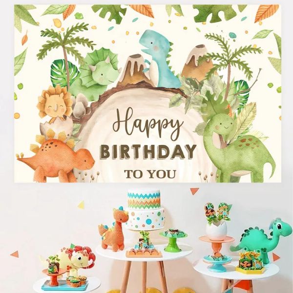 Dinosaur Party Trop édoute Dinosaur Anniversaire Party Decorations Kids Boy Baby Shower Decor Jungle Safari Birthday Party Supplies