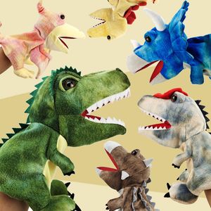Dinosaur Puppets Doll Kindergarten Early Education Tyrannosaurus Rex Doll Baby raconte des histoires