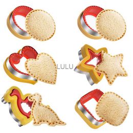 Dinosaure Sable Moule Toast Pain Faisant Cutter Moule Mignon Cuisson Pâtisserie Outils Enfants Intéressant Alimentaire Cuisine Accessoires HKD230828