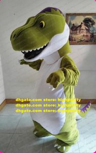 Dinosaures Dino Tyrannosaurus Mascot Costume Adult Cartoon Characon Tesit Costume Commémore Souvenir High Street Mall ZZ7809