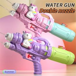 Dinosaurussen Ducks Sharks Twin Sprinklers Water Gun Toys Water Fights Family Gathering Party Games Water Pools Beach Toys 240514