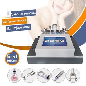 Diode Laser 980nm Machine Laser pour l'élimination des vaisseaux sanguins et le rajeunissement de la peau Diode Laser 980 ongles champignon Anti-inflammatoire eczéma/herpès traitement