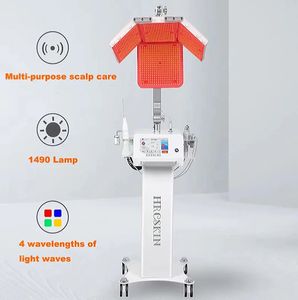 Dispositif de traitement de croissance de cheveux au Laser à Diode, thérapie de croissance de cheveux à lumière Led rouge, réparation des tiges de cheveux endommagées, sûr et efficace