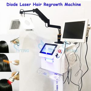 Tratamiento de pérdida de cabello con láser de diodo Uso de salón de spa Máquina de crecimiento de cabello de 650 nm Venta directa de fábrica