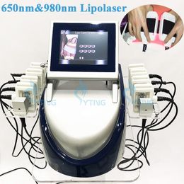 Diode Lipo Laser Lichaamsvermageringsmachine Liposuctie Gewichtsverlies Vetverbranding Cellulitisverwijdering Professioneel thuissalon Gebruik Lipolyse-apparatuur