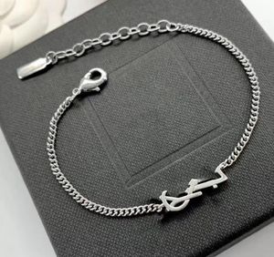 Bracelets à breloques en or à la mode pour femmes, cadeau d'amoureux de mariage, bijoux de fiançailles avec boîte NRJ