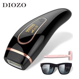 Diozo 999999 Flash IPL Haarverwijdering Dames LCD-scherm Bikini Body Underarm Painless Laser Epilator Machine
