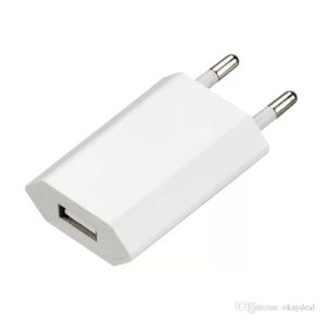 Chargeurs directs Chargeurs de téléphone universels pour prise UE Adaptateur secteur Chargeur de voyage Chargeur mural 100pcs