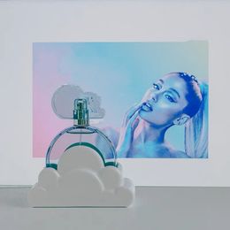Perfume d'usine direct Spray bleu 100 ml de nuage blanc forme Ariana Eau de Parfum charmant Grande Beau Cartoon parfum