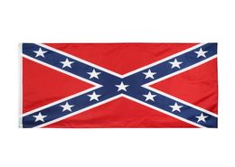 Прямая поставка с фабрики, целый флаг Конфедерации 3x5 футов, Дикси, Южный Альянс, Гражданская война, американский исторический баннер 90x150 см3325171
