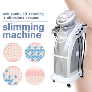 Direct resultaat 7 in 1 afslankte 80K cavitatie ultrasone lipo vacu￼m cavitatieverlies gewicht RF radiofrequentie cellulitis verminderen schoonheidsmachine