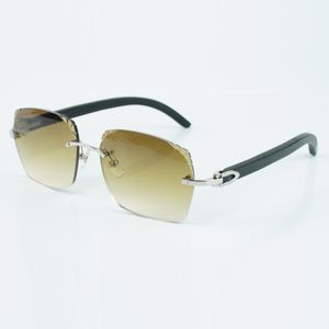 Mode de vente directe 3524018 avec pieds en bois naturel noir et lunettes de soleil taillées taille 18-135 mm