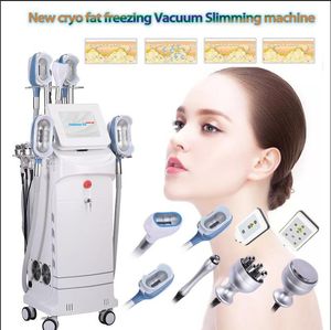 Direct 10 in 1 360 Cryolipolysis Afslanken Vorst Machine met 5 Cryo Heads Fat Removal Gewichtsverlies 40k Cavitatie RF Lipo Laser Cryotherapy Beauty Machine