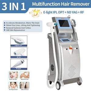 Direct effect IPL Opt Laser Hair Removal Machine Skin Slaging ND YAG Laser Tattoo Verwijder 5 in 1 multifuctie schoonheidsapparatuur met Logo Customization300