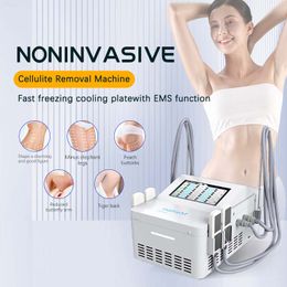 Coussinets amincissants EMS Cryo directement efficaces, Cryolipolysis 4, coussin de refroidissement, réduction de la graisse, perte de poids, coussin de refroidissement, réduction de la cellulite, machine de beauté