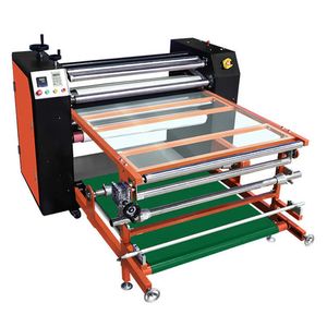 Máquina de transferencia de prensa de calor de impresión de rodillo de tela de venta directa de fábrica