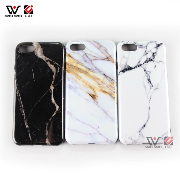 2021 Mode Silicone IMD Marble Phone Cases résistant à la saleté pour iPhone 6 6s 7 8 Plus 11 12 Pro X XS XR Max Coque arrière en gros