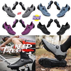 Dirt Sports Cysacling Diseñador Hombres Bicicleta de carretera Velocidad plana Cdaycling Zapatillas Pisos Bicicleta de montaña Calzado SPD Tacos Zapatos 36-47 GAI 92191 s