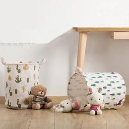 Luiserie sale pliage de vêtements de grande capacité Bodet Bodet Enfants Panier de jouets Panier de jouets Organisateur imperméable avec des poignées