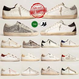 Chaussures sales Baskets Chaussures de créateurs Baskets Casual Star Chaussures Mocassins de luxe Italie Marque Plate-forme originale Baskets Hommes Femmes Ball Star Baskets