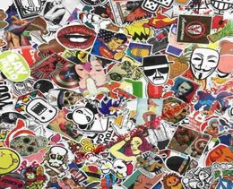 Style sale Bad blague Sticker Girl Sticker Bomb Imperproof Graffiti Graffiti Doodle Skateboard Decal Car Sticker3480631