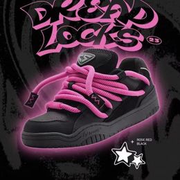 Dirty Vulcanisize Dress Dames Sneakers Braid Origineel Design Non-Slip Skateboard Sport Flats Light Walking Tennis Shoes 2 61