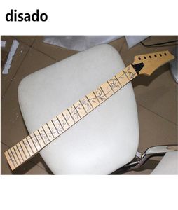 Disado 24 trastes Arce Guitarra eléctrica Mástil Diapasón de arce Incrustación Árbol de la vida Piezas de guitarra Accesorios 5671859