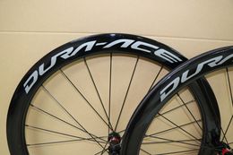 Moyeu de frein à disque dura ace 700C 50mm profondeur vélo de route roues en carbone 25mm largeur pneu carbone roues peut être XDB navire