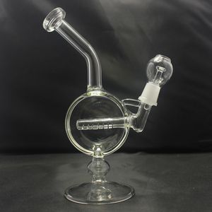 Dab Rig Concentraat Pijpen Glazen Waterpijpen met Gebogen Nek en Diffuse Downstem