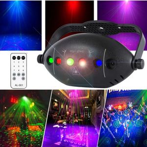 Disco Lamp Laser Mini Projector Light USB Rechargeable Strobe Light Stage Decoration Party DJ Holiday Decoration Lamp