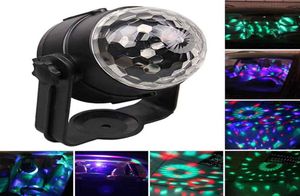 Disco Light USB Party Laser pour voiture DJ Magic Ball Contrôle du son de la lampe mobile Véhicule Disco Projecteur Pilom