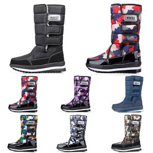 Discount Classics Snows Bottes pour Femmes Hommes Mode Highs Mini Cheville Courte Bottes D'hiver Dames Filles Hommes Femmes Chaussons Chaud Coton Fourrure Antidérapant Extérieur 36-47