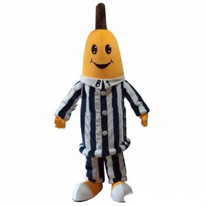 Kortingsfabriek Hot Dexule Bananen in pyjama mascotte kostuums bananenmascotte kostuum