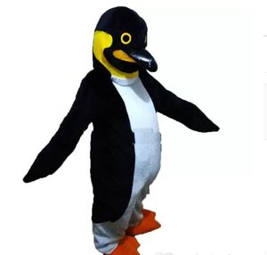 Remise Costume de mascotte de pingouin chaud d'usine dessin animé réel PhotoBird homme portant une poupée tenue de Costume de fête d'anniversaire