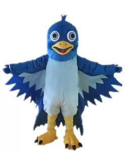 Kortingsfabriek verkoop vogelkostuums een blauw vogel mascotte kostuum voor volwassenen om te dragen