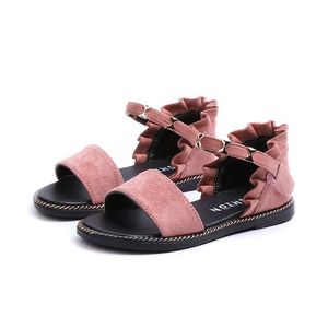 Remise Mode filles été doux mignon enfants sandales pour filles princesse enfants plage sandales chaussures filles confortables avec Rivets