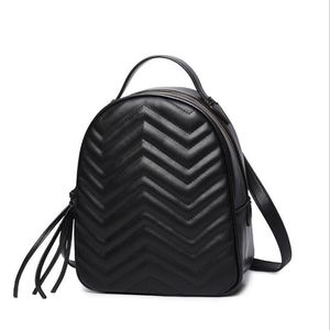 Discount Fashion Top Backpack Classic G Female Backpack PU Leather Designer School Bag270L