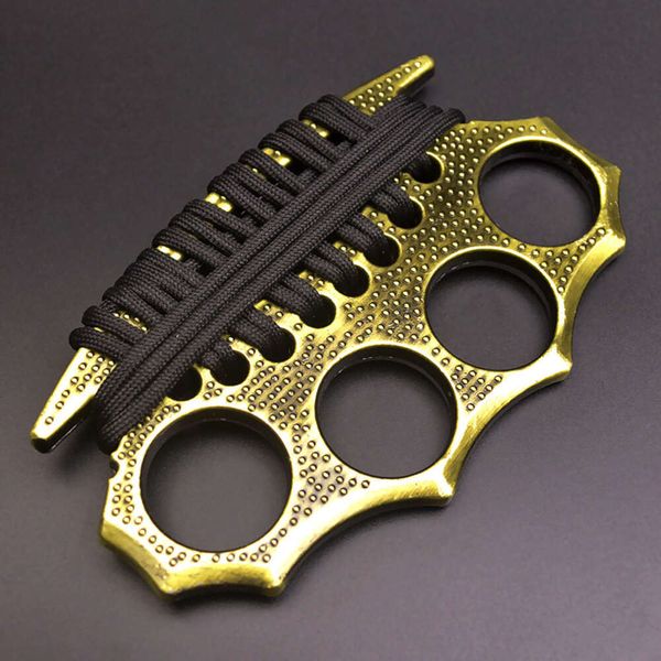 Remise Knuckle dur facile à utiliser travail de haute qualité plumeaux de combat supports de fenêtre ouvre-bouteille multi-fonction Knuckleduster anneau boxe auto-défense 827434