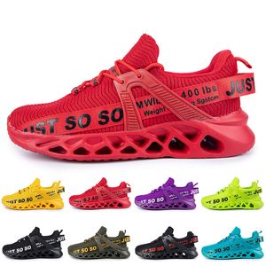 discount hommes femmes chaussures de course formateur triples noir blanc rouge jaune violet vert bleu orange rose clair respirant baskets de sports de plein air GAI