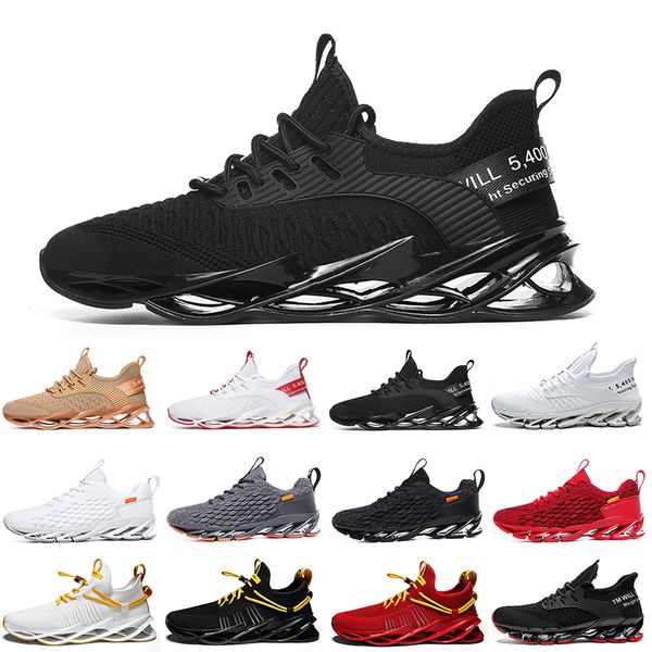 Remise Non-Brand hommes femmes chaussures de course Blade slip on triple noir blanc rouge gris Terracotta Warriors mens gym trainers sports de plein air baskets taille 39-46