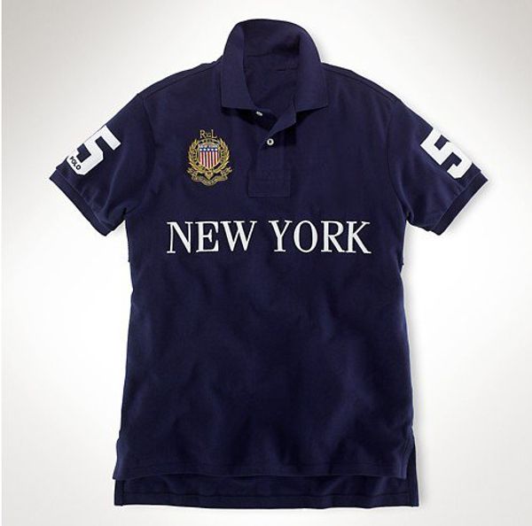 Polos à prix réduits t-shirt à manches courtes marque Milan New York Chicago Los Angeles dubaï ajustement personnalisé 332