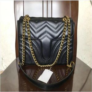 Remises de haute qualité femmes sac à bandoulière mode argent chaîne sangles sacs cuir synthétique bandoulière sac à main sacs à main sac à dos Non283L