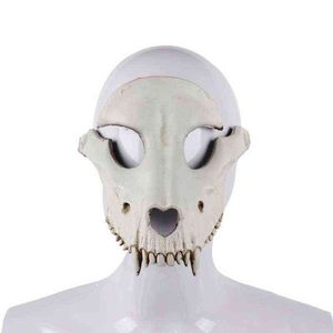 Disfraces Festival Día de los Muertos Fiesta de Halloween Mascarada Creepy Horror Terror Scary Costume Skull Mask L220711